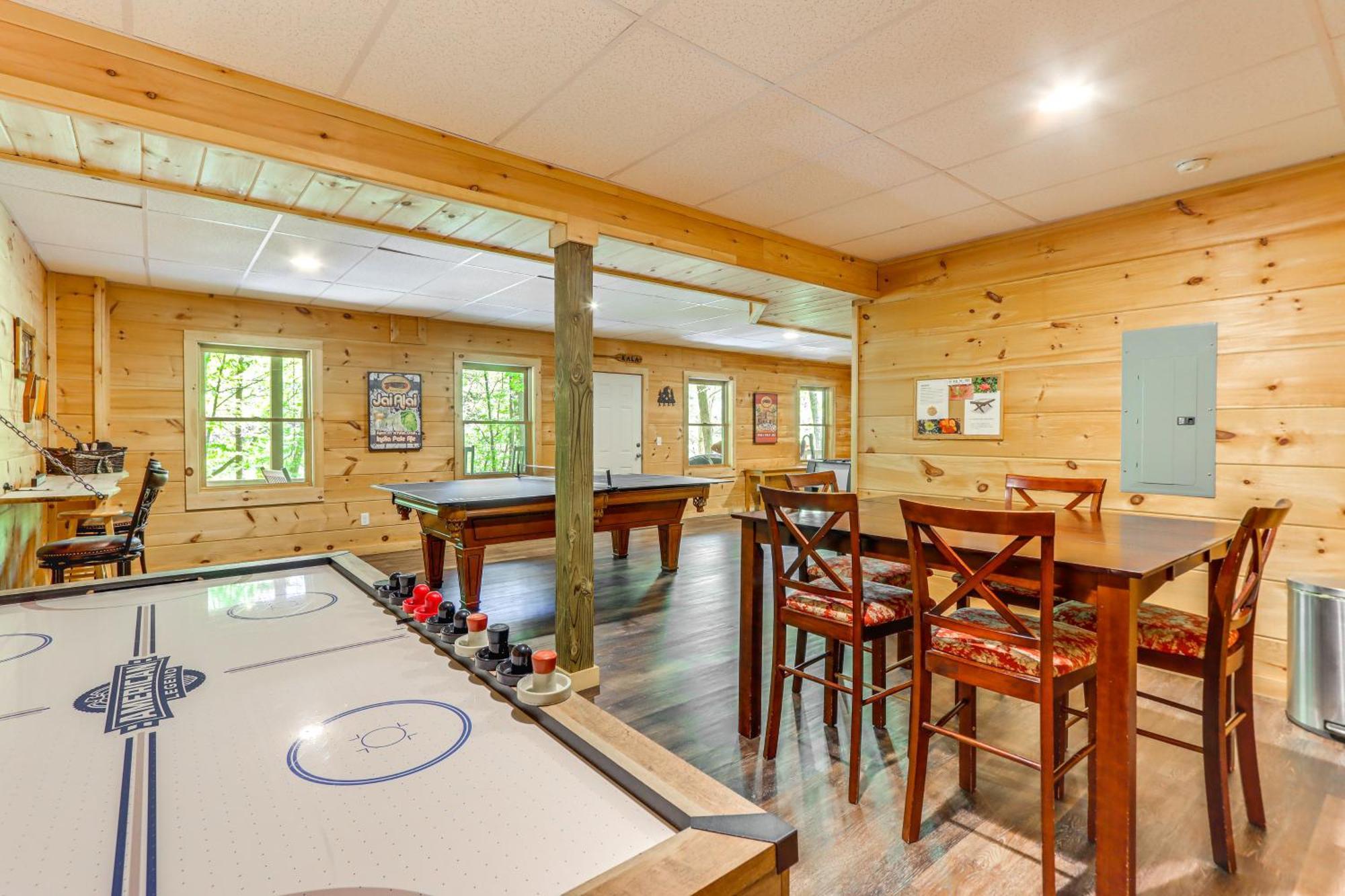 Lakeside Cabin Game Room, Dock, Orchard, Wineries Ellijay Exteriör bild